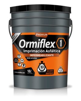 Pintura Asfáltica Ormiflex Base Acuosa x 18Lts